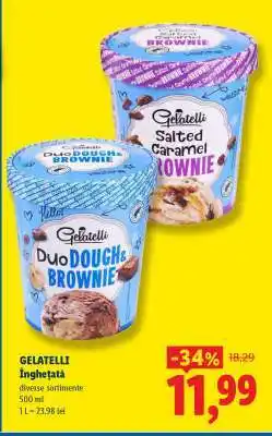 Lidl Gelatelli Înghețată Ofertă