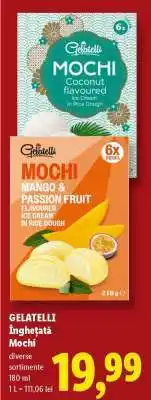 Lidl GELATELLI înghețată Mochi Ofertă