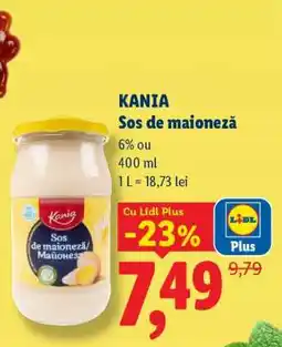 Lidl Kania Sos de maioneză Ofertă