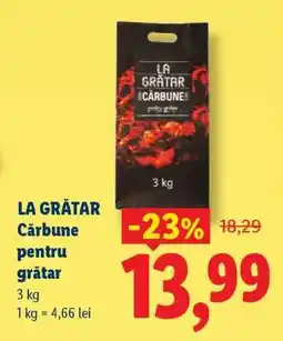 Lidl LA GRĂTAR Cărbune pentru grătar Ofertă
