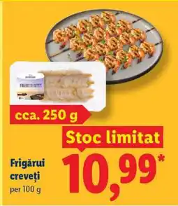Lidl Frigărui creveți Ofertă