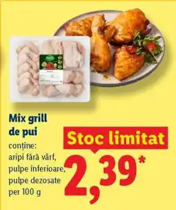 Lidl Mix grill de pui Ofertă