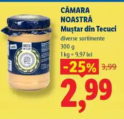 Lidl Cămara Noastră Muștar din Tecuci Ofertă