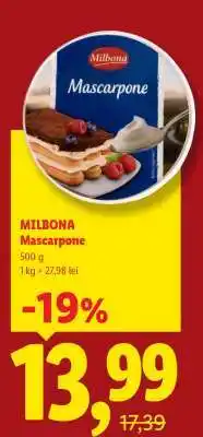 Lidl Milbona Mascarpone Ofertă