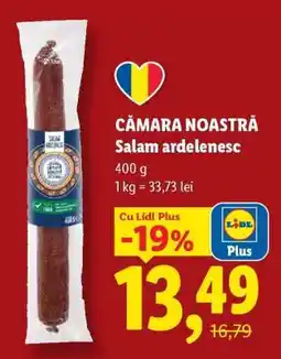Lidl Cămara Noastră Salam ardelensc Ofertă