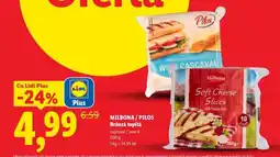 Lidl MILBONA / PILOS Brânză topită Ofertă