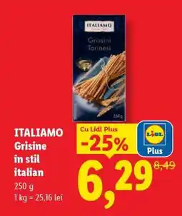 Lidl Italiamo Grisine în stil italian Ofertă