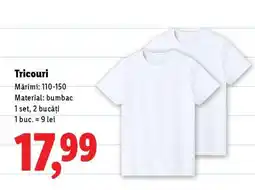Lidl Tricouri Ofertă