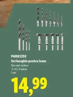 Lidl PARKSIDE Set burghie pentru lemn Ofertă
