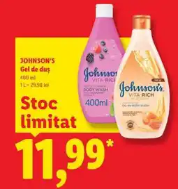 Lidl JOHNSON'S Gel de duș Ofertă