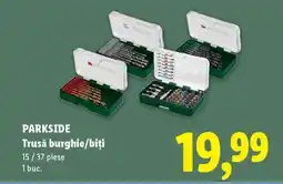 Lidl PARKSIDE Trusă burghie / biți Ofertă