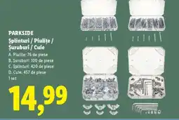Lidl PARKSIDE Splinturi / Piulițe / Șuruburi / Cuie Ofertă