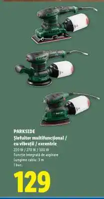 Lidl PARKSIDE Slefuitor multifunctional/cu vibratii/excentric Ofertă