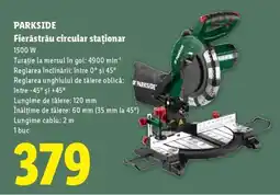 Lidl Parkside Fierăstrău circular staționar Ofertă