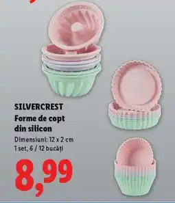 Lidl SILVERCREST Forme de copt din silicon Ofertă