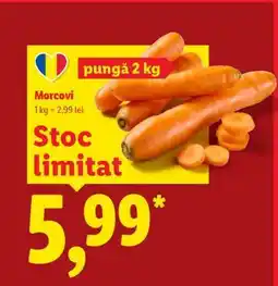 Lidl Morcovi Ofertă