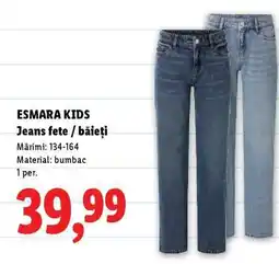 Lidl ESMARA KIDS Jeans fete / băieți Ofertă