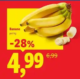 Lidl Banane Ofertă