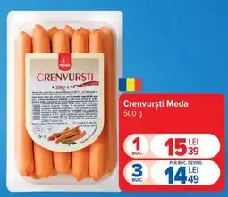 Carrefour Crenvurști Meda Ofertă