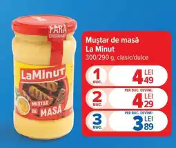 Carrefour Muștar de masă La Minut Ofertă