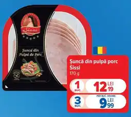 Carrefour Șuncă din pulpă porc, Sissi Ofertă