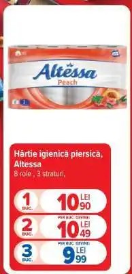 Carrefour Hârtie igienică piersică, Altessa Ofertă