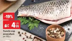 Carrefour Trunchi crap acvacultură Ofertă