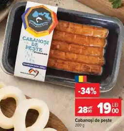 Carrefour Cabanoși de pește Ofertă