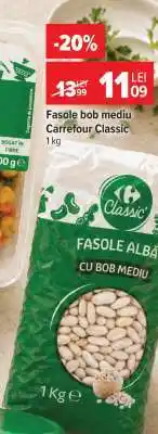 Carrefour Fasole bob mediu Carrefour Classic Ofertă