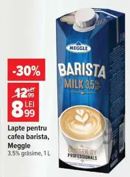 Carrefour Lapte pentru cafea barista, Meggle Ofertă