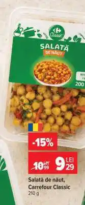 Carrefour Salată de năut Carrefour Classic Ofertă