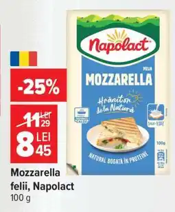 Carrefour Mozzarella felii, Napolact Ofertă