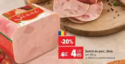 Carrefour Șuncă de porc Sissi Ofertă