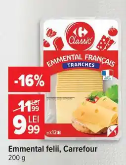 Carrefour Emmental felii, Carrefour Ofertă