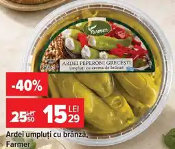 Carrefour Ardei umpluți cu brânză, Farmer Ofertă