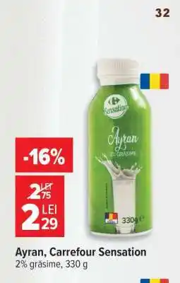 Carrefour Ayran Carrefour Sensation Ofertă