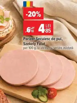Carrefour Parizer secuiesc de pui Szekely Falat Ofertă