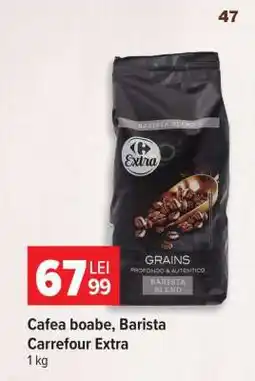 Carrefour Cafea boabe Barista Carrefour Extra Ofertă