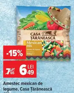 Carrefour Amestec mexican de legume Casa Țărănească Ofertă