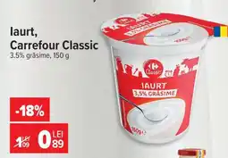 Carrefour Iaurt Carrefour Classic Ofertă