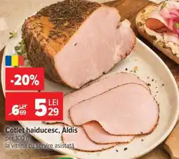 Carrefour Cotlet Haiducesc Aldis Ofertă