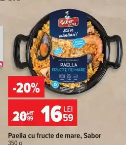 Carrefour Paella cu fructe de mare Sabor Ofertă