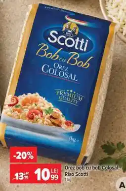 Carrefour Orez bob cu bob Colosal Riso Scotti Ofertă