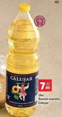 Carrefour Ulei floarea-soarelui Călușar Ofertă