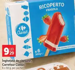 Carrefour Înghețată de căpșune, Carrefour Classic Ofertă