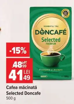Carrefour Cafea măcinată Selected Doncafe Ofertă