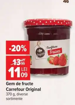 Carrefour Gem de fructe, Carrefour Original Ofertă