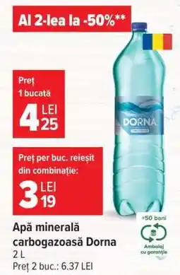 Carrefour Apa minerală carbogazoasă Dorna Ofertă
