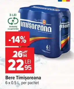 Carrefour Bere Timisoreana Ofertă