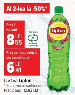 Carrefour Ice tea Lipton Ofertă